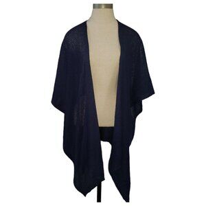 CT1673 Navy Ladies Shrug OS